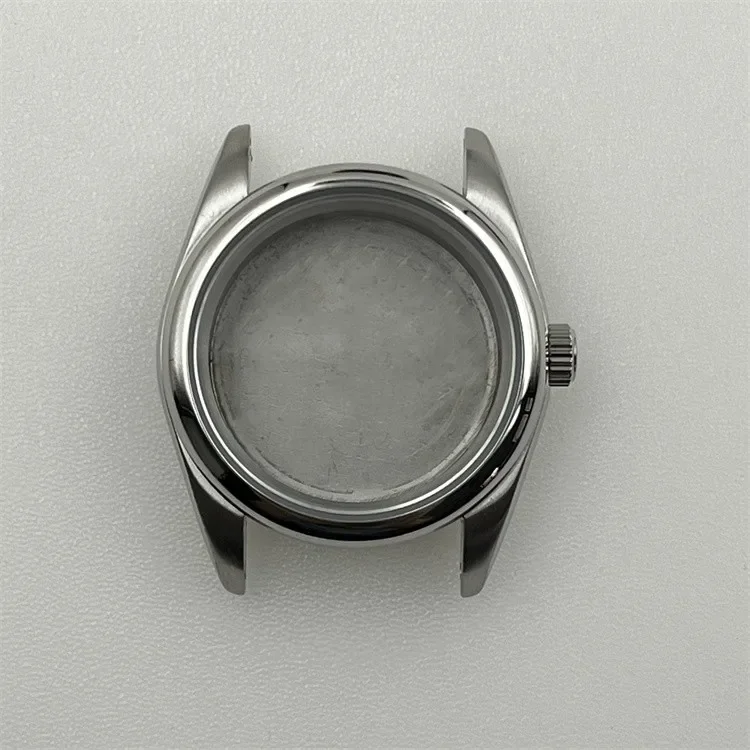 

36mm NH35 Case Sapphire Glass 28.5mm Dial Men's Stainless Steel Back Cover Watch Parts for Datejust NH36 Mechanical Movement