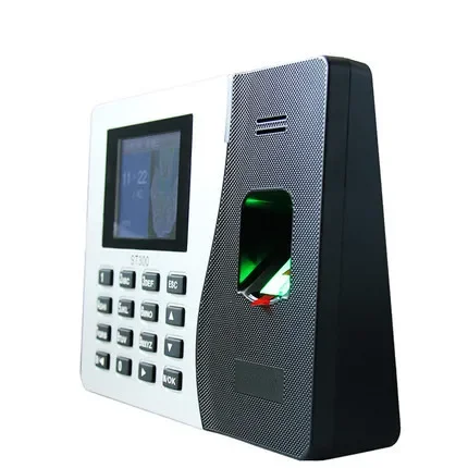 K14 Fingerprint Biometric Time Recorder And Attendance System Device For Employee Time In and Time Out Optional battery