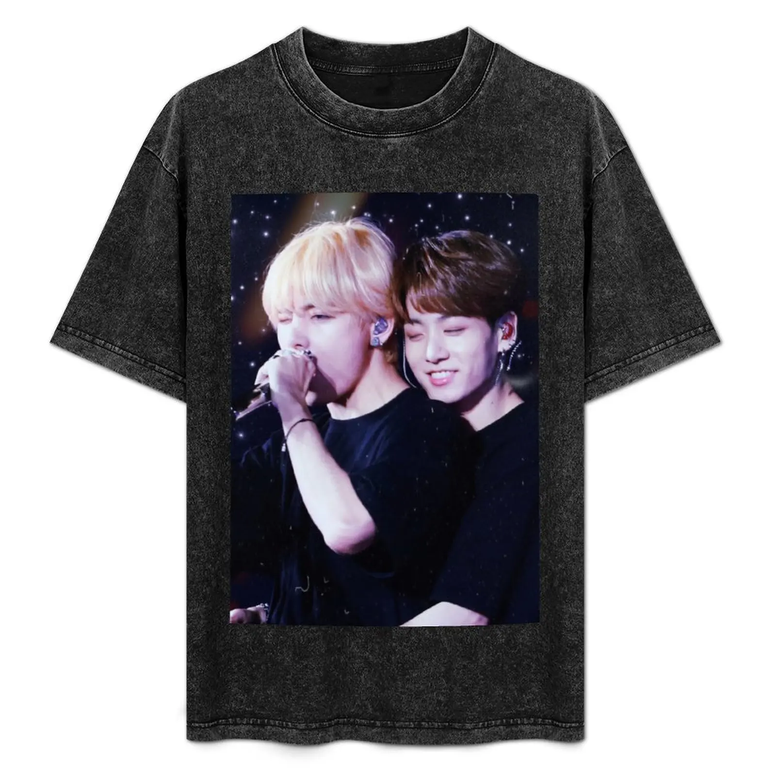 TAEKOOK T-Shirt summer tops boys animal print customizeds t shirts men