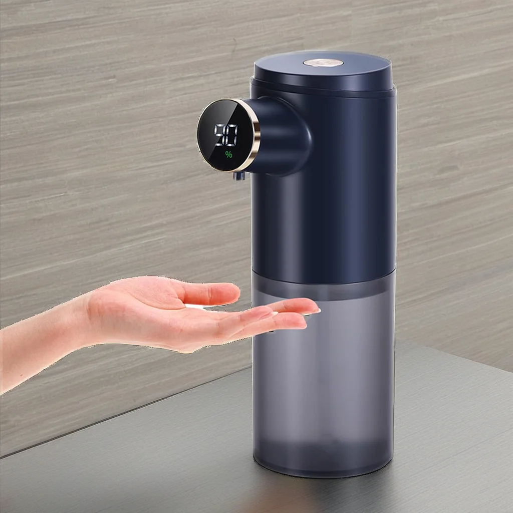 Rechargeable USB-Powered Smart Automatic Hand Soap Dispenser Home Kitchen Bathroom Touchless Foam Sensor Design