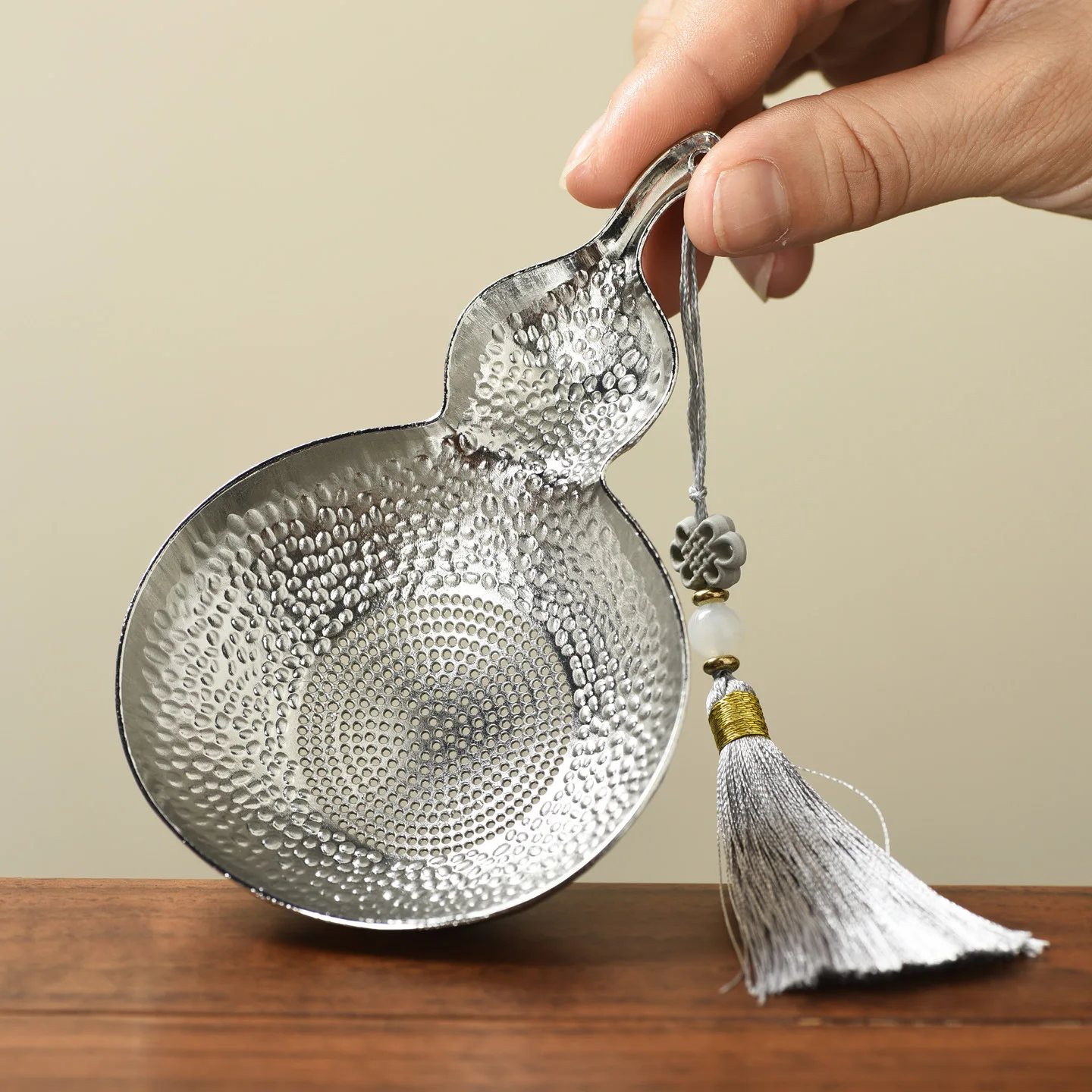 Creative Gourd Filter Tea Drain Alloy High-end Tea Filter for Home Accessories All-in-one Drain Tea Strainer