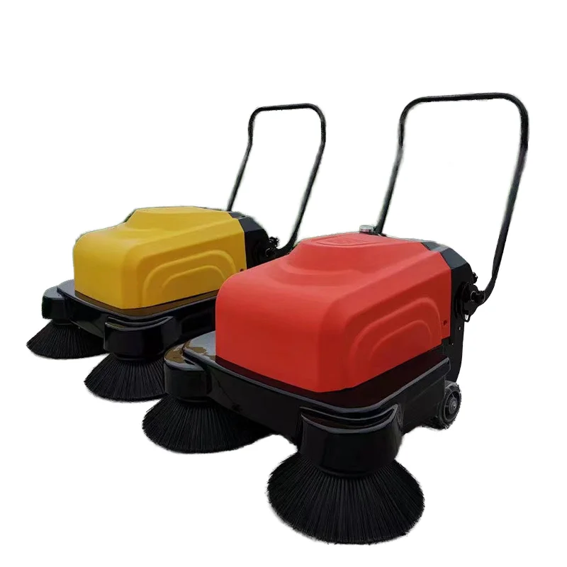 Electric Walk Behind Road Floor Sweeper Broom Concrete Floor Cleaning Machine High Quality Electric Floor Sweeper