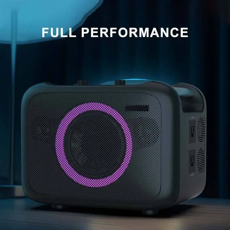 Cheap Price 1200W 220V Portable Energy Storage Power Supply Bluetooth Karaoke Speaker With Microphone