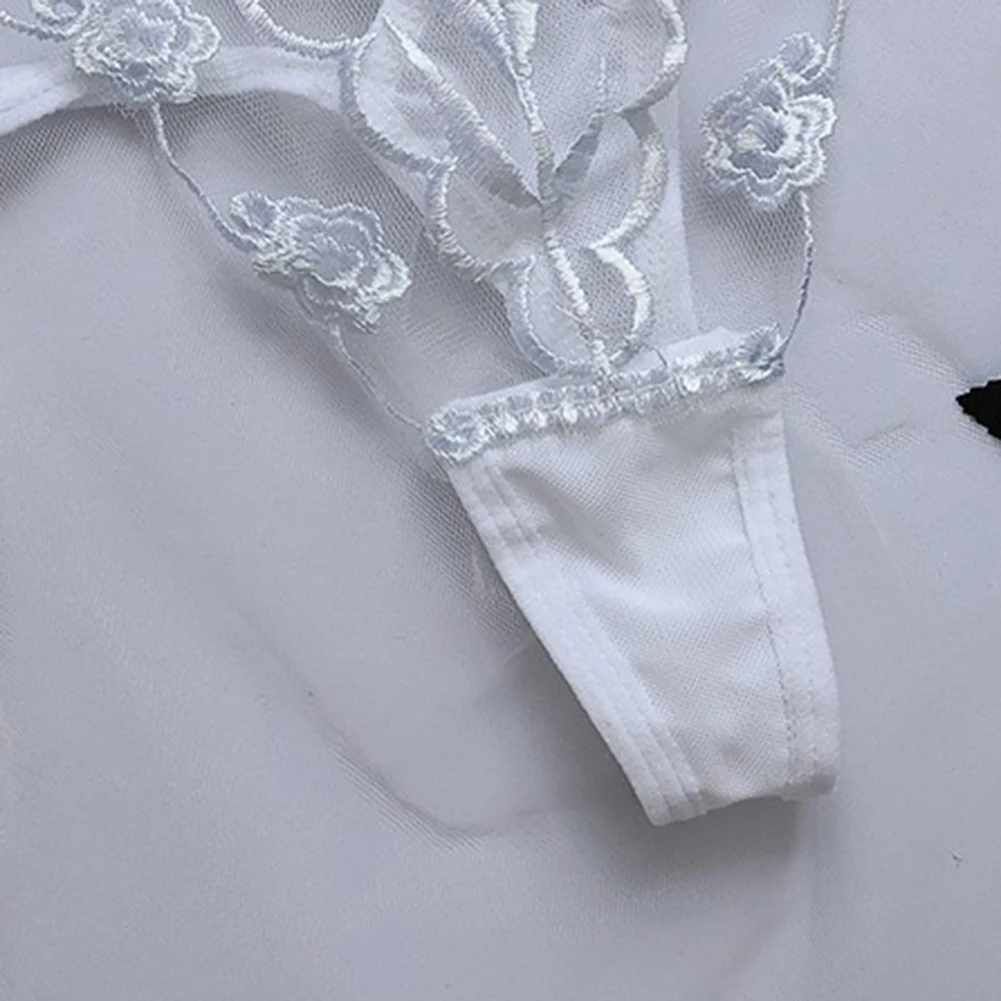 العلامة التجارية الجديدة سراويل Crotchless ملابس داخلية ساخنة حالة جديدة نسيج النايلون بلون مناسب لجميع المواسم للاستخدام اليومي #2