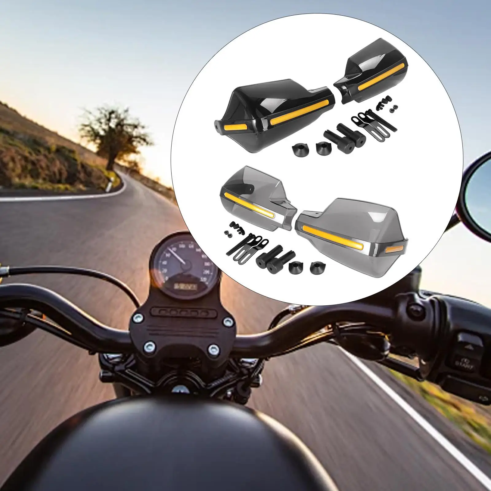 Motorcycle Handguards Windshield Deflectors Easy Install PP Material Handle Protection for SYM JET-X 125 150 JET 14
