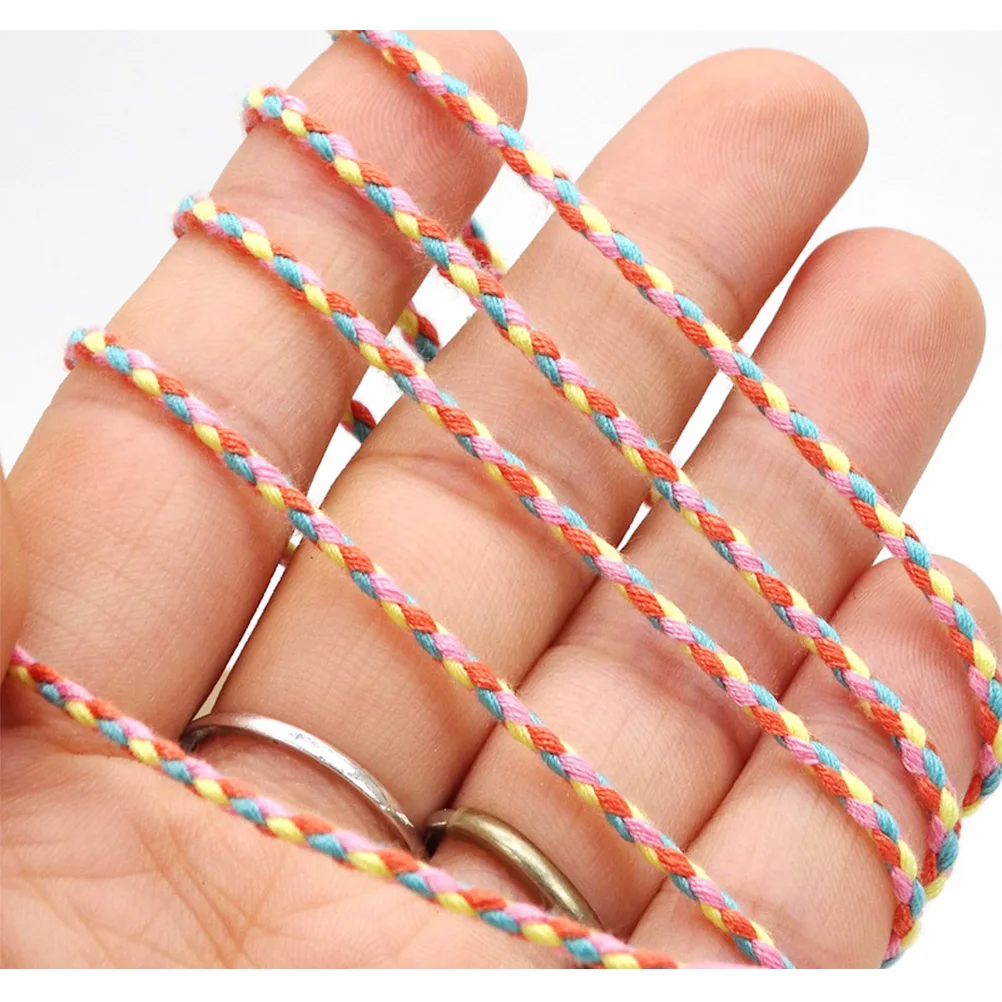 

Braided Bead Thread Making Bracelets for Women Rope DIY Necklace Hanging Jewelry Supply Hand-woven