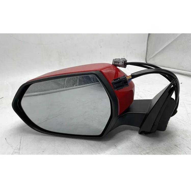 Auto car body parts car rearview mirror side mirrors L 10 plug  Red for FORD Territory JS1-17683-CC76