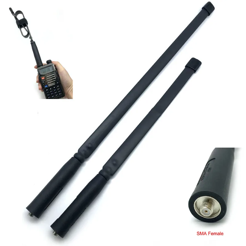 

Baofeng Walkie-Talkie Antenna SMA-Female CS Tactical 33cm/48cm UV-K5 VHF UHF UV-5R UV-82 UV-S9 UV-9R Plus UV-16 UV-13 Pro Radio