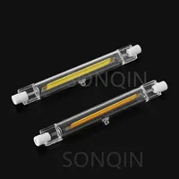 78mm 118mm 189mm R7S LED Light 10W 20W 30W 220V 230V 240V COB Led Spotlight Bulb Glass Tube Replace 30W 50W 100W Halogen Lamp