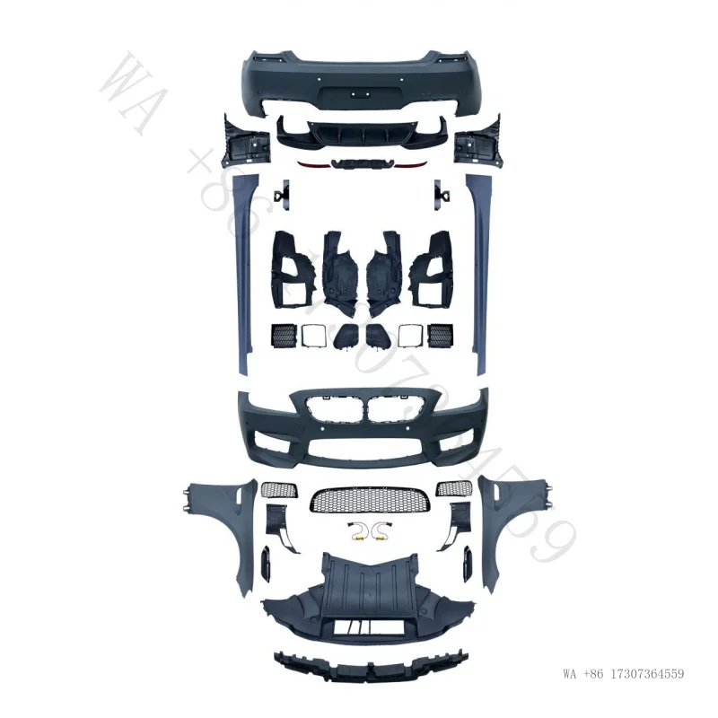 Suitable for BMW 6 Series F06 F12 F13 to M6 body kit, 630 640 modification to M6 front bumper and fenders