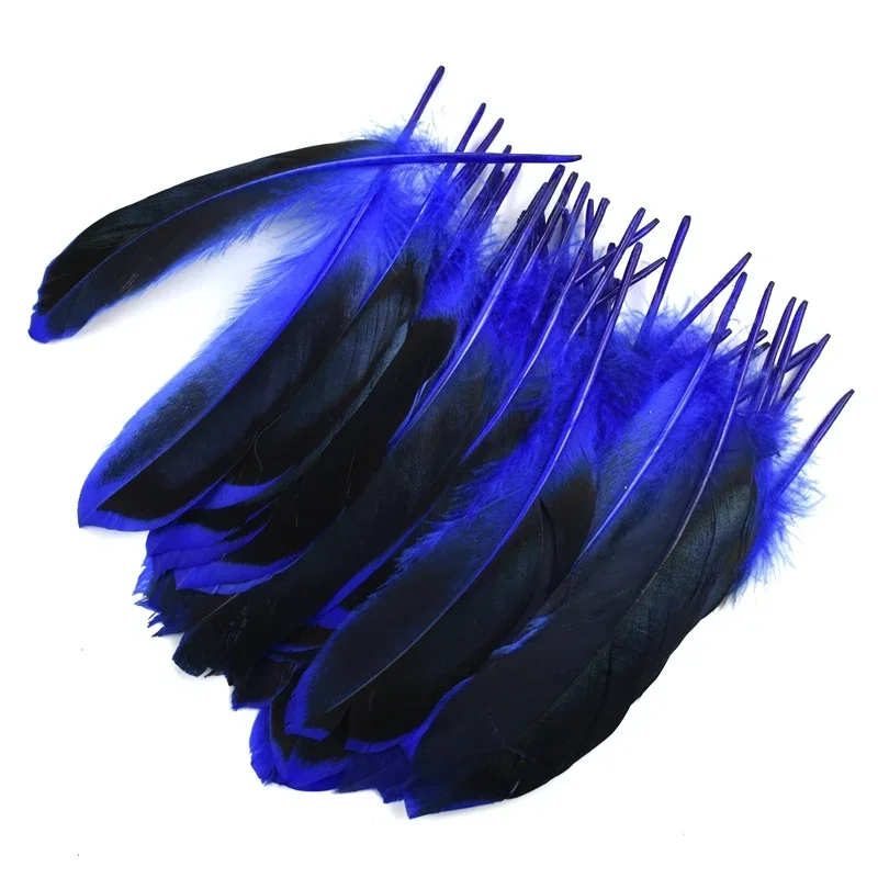 ريش البط الملون للتطريز ريشة طبيعية صائد الأحلام لتقوم بها بنفسك لوازم الحرف اليدوية اكسسوارات الزفاف الديكور #5