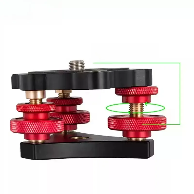 Everbright Store Photography Fine-tuning Water Platform Precision Level Adjustment Base Universal Tripod  Level Adjuster EZ Base
