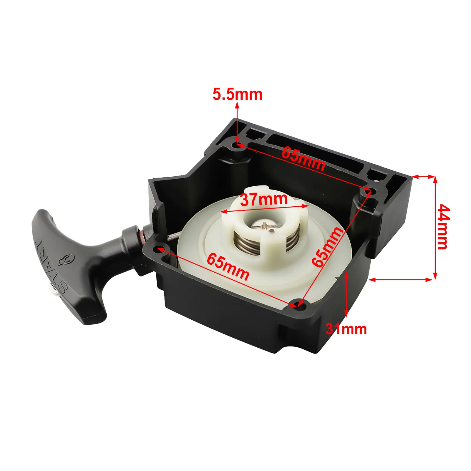 

Replacement Cable Starter Compatible with FXMS152 For FXMS152E For FXWP152 Brushcutter Reliable PerFor Formance
