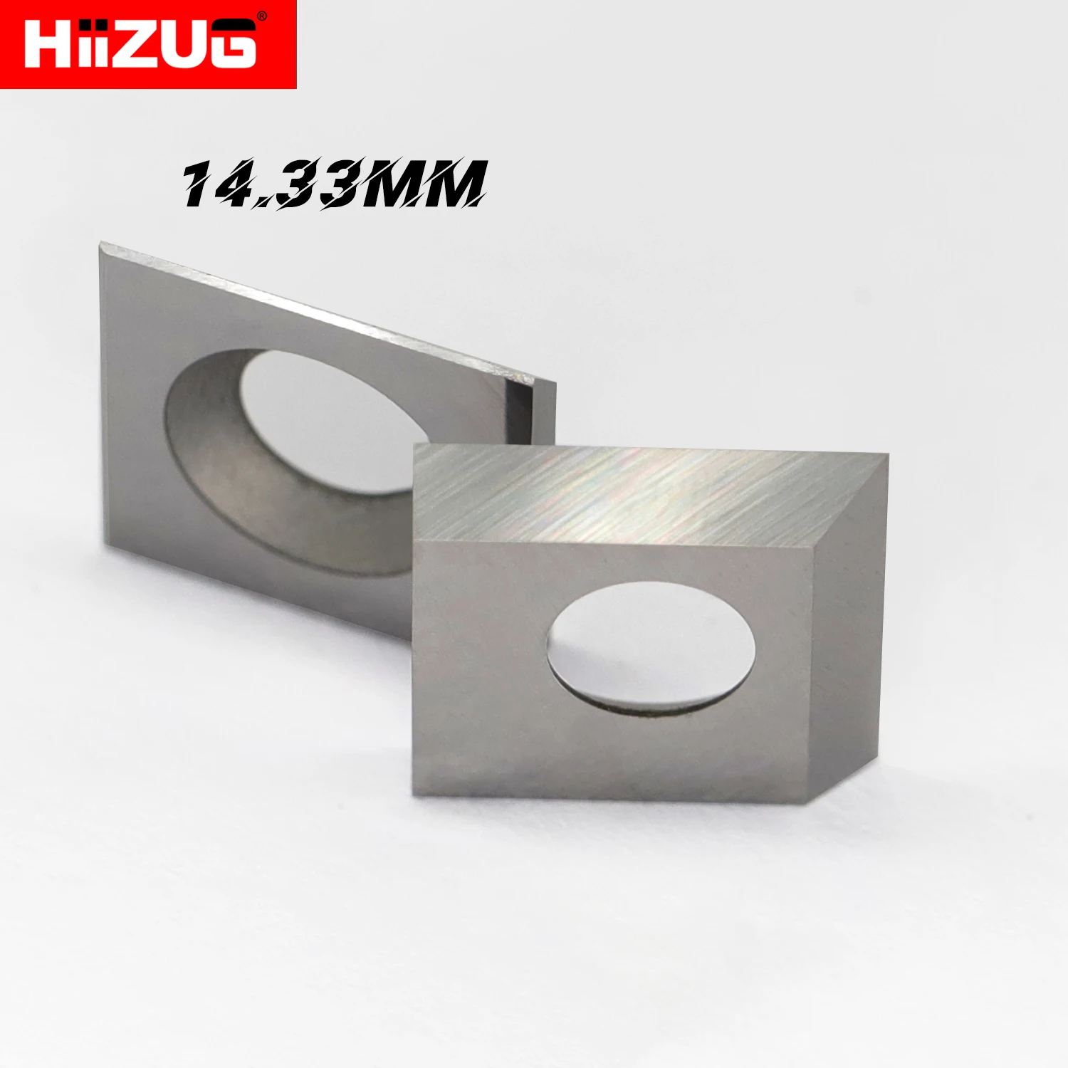 Imagem -04 - Quadrado Carbide Inserções para Espiral Helicoidal Plaina Cabeça Woodtorneamento Ferramentas do Torno Bordas 14.27 mm 14.33 mm 14.3 mm Carpintaria