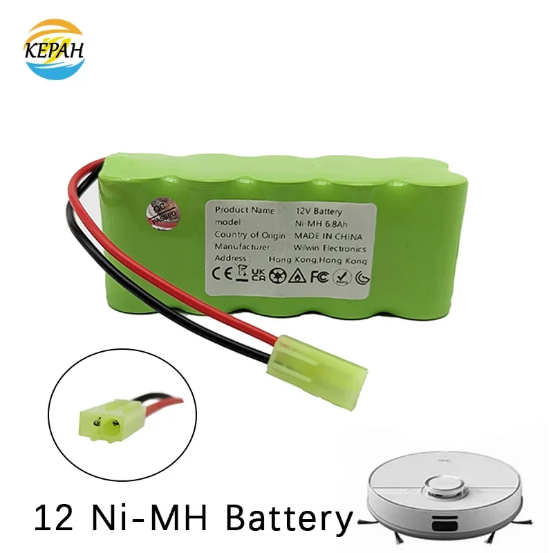 

100% New RH846301 RH846901 Vacuum Cleaner Robot Battery Pack RS-Rh5205 RS-Rh5488 RH8460WH/A RH846501 SC 12V 6800mAh Battery