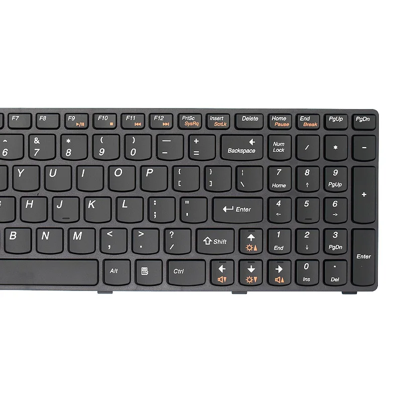 Teclado de ordenador portátil con retroiluminación, accesorio para Lenovo IdeaPad Y580, Y580N, Y580NT, T4b8, 25203133, 25207342, PK130N02C04, RU US, nuevo