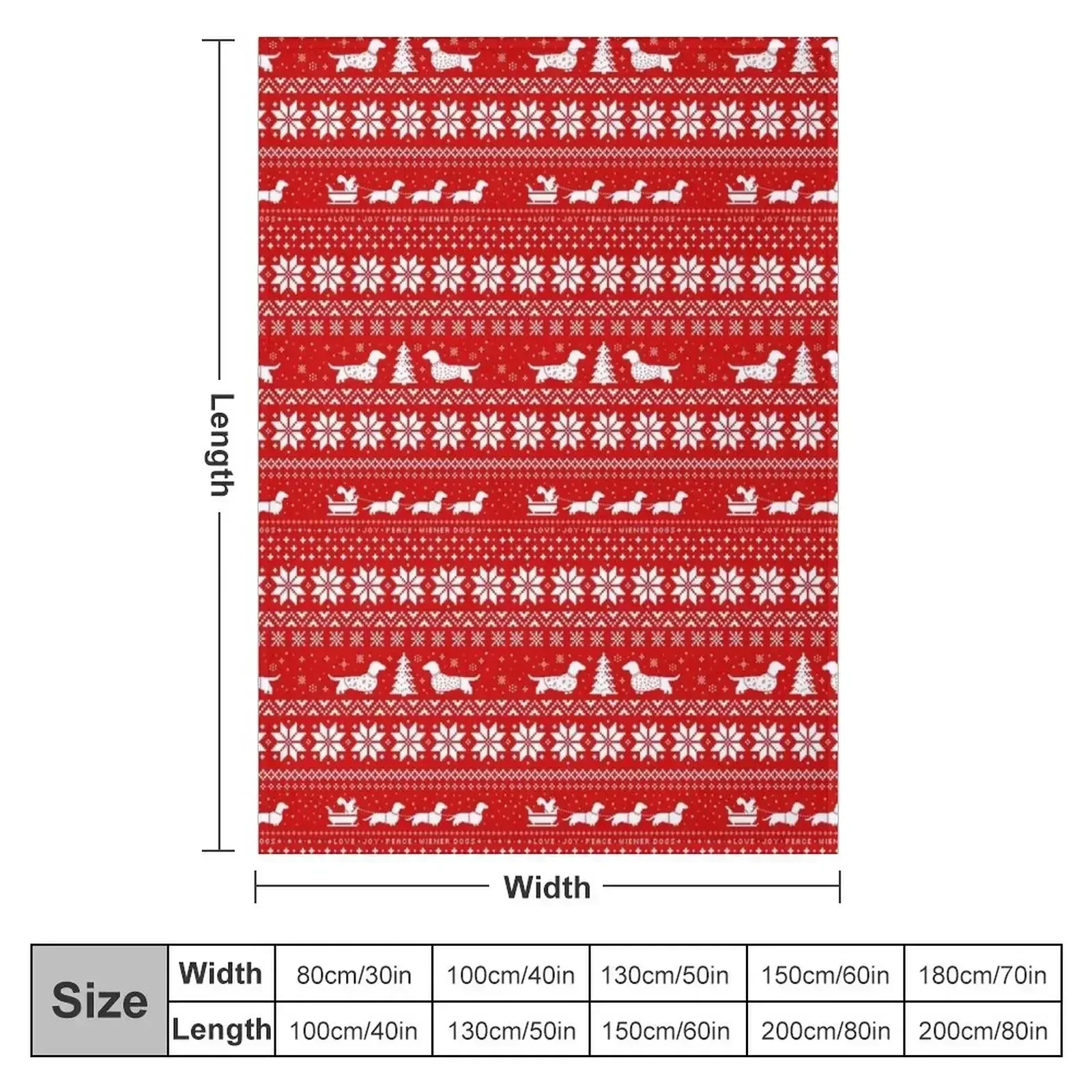 Dachshunds Christmas Sweater Pattern Throw Blanket Luxury Designer halloween Polar manga Blankets