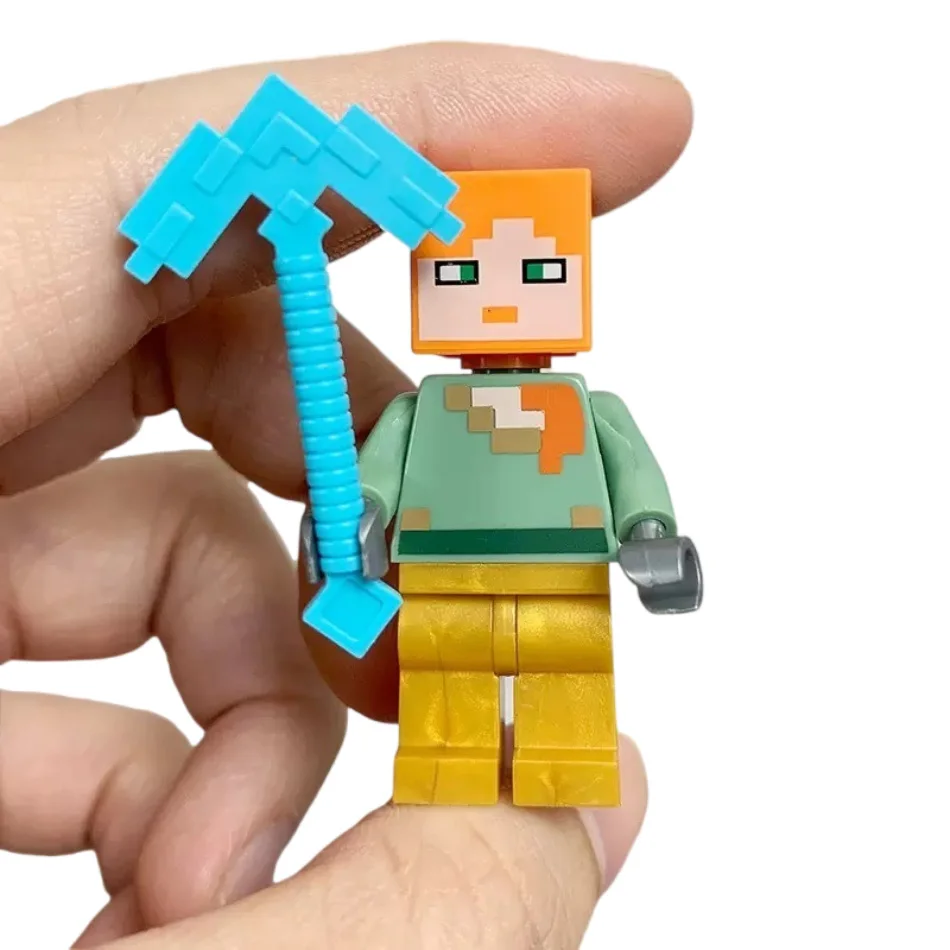 Minecraft Spiel-Actionfiguren PVC Mini-Modelle Spielzeug-Ornamente 20-100 Stück Set Frei Schwingende Sammlerpuppen für Geburtstagsgeschenke