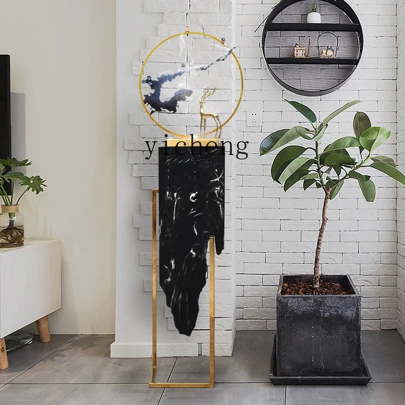 DSA  New Chinese Style Entrance Living Room Floor Standing Circulating Water Fountain Creative Indoor Decoration