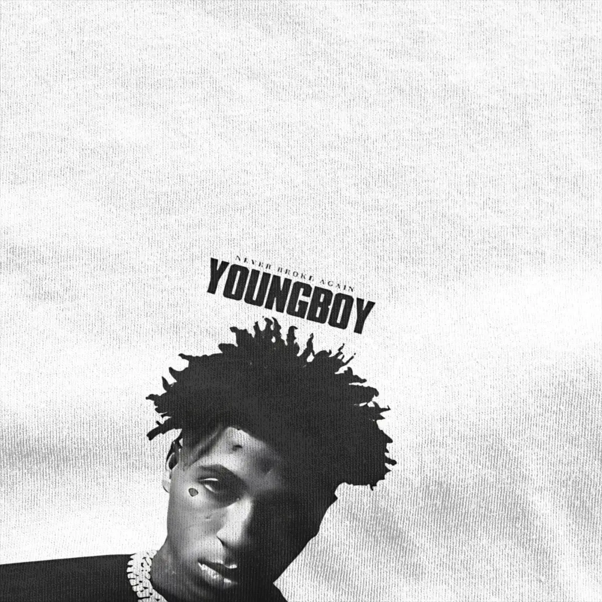 Mens T Shirt Never Broke Again Youngboy T Shirts Fashion Beach Tee Shirt Aesthetic Printed Cotton Clothing Birthday Present