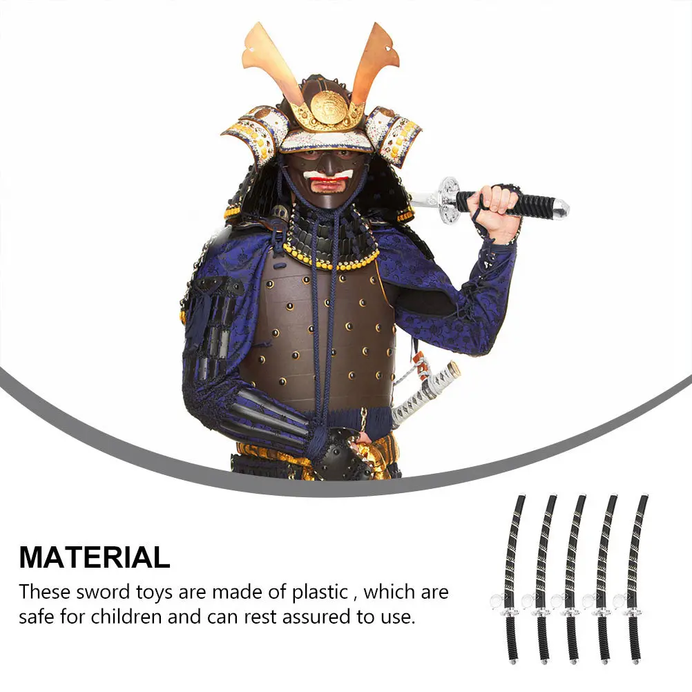 1Set Kleines Japanisches Schwert Kunststoff Kreative Cosplay Requisiten Kinder Leistung Liefert Spielzeug Kunststoff Cosplay Requisiten