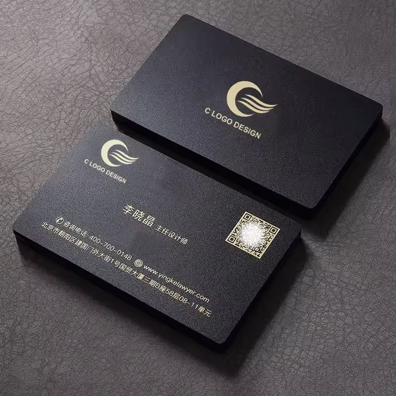 고품질 PVC 명함 이미지