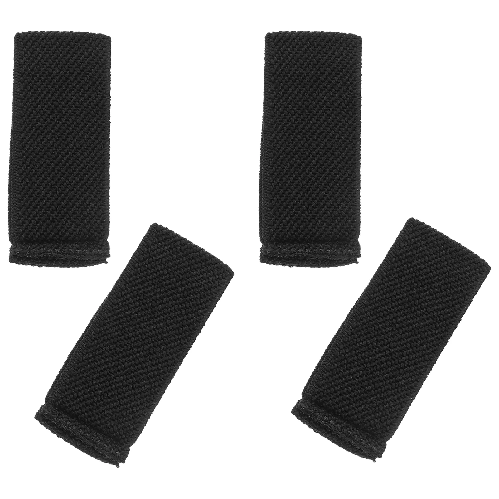 

4 Pcs Belt Anchor Mens Elasticated Black Bands Work Belts Strap Retainer Keepers Backpack Loop for Flexible