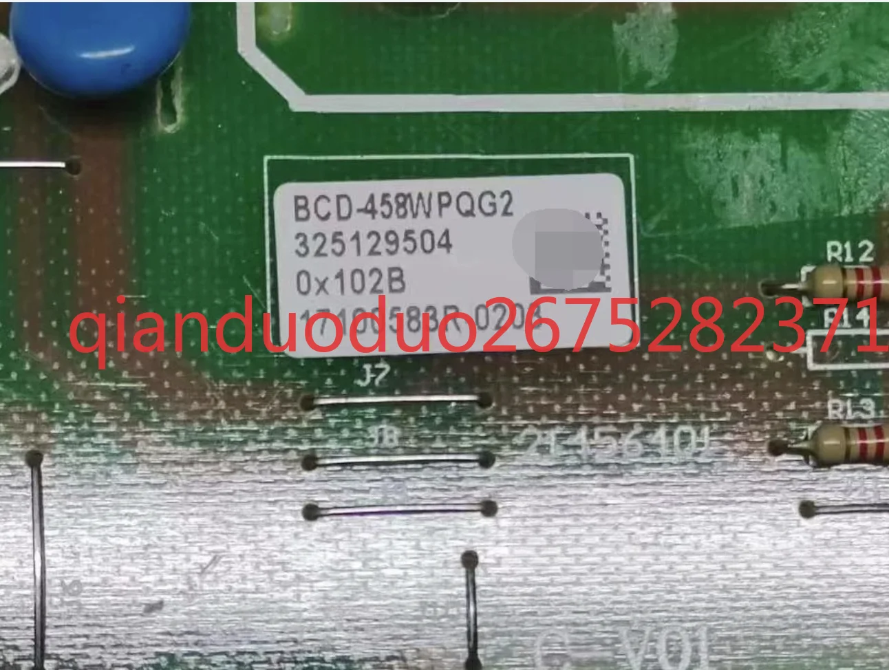 

BCD-458WPQG2 is suitable for Jinghong refrigerator power supply board