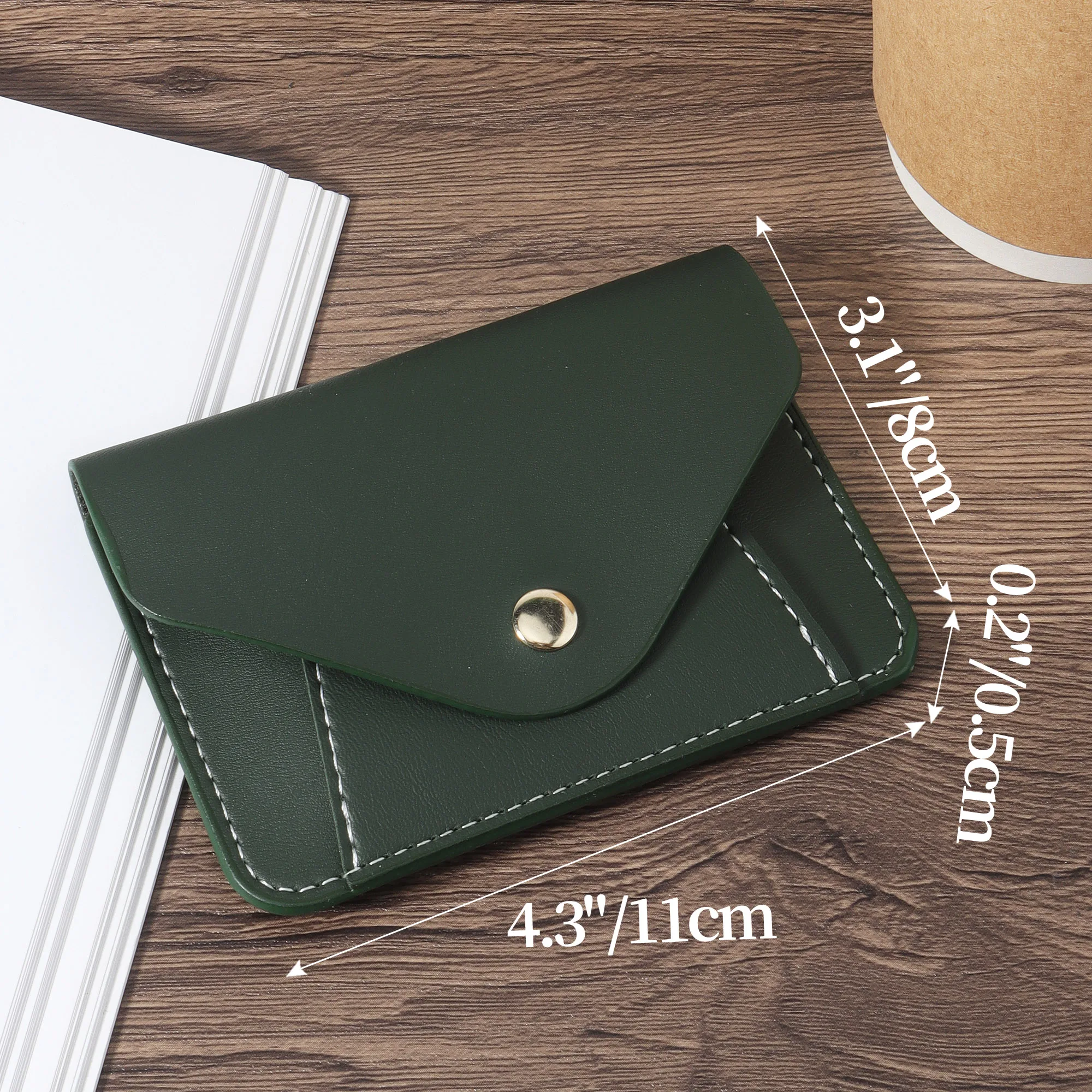 Fashionable card holder, lightweight and portable cash, ID card, credit card coin pocket wallet, fashionable coin wallet, high-q