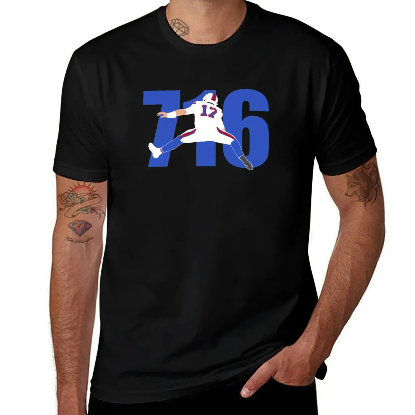 

716 Josh Allen T-Shirt man t shirt designer t shirts for man pack white g man t shirts for men T-shirt