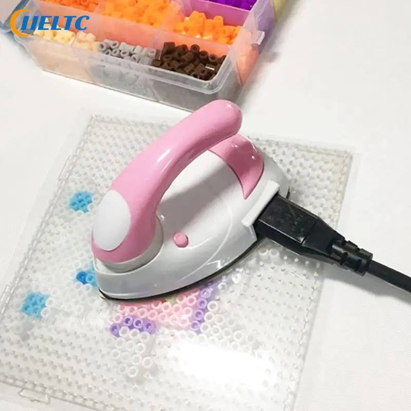 1PCS Mini Craft Iron Electric Iron Portable Handy Heat Press Diy Small Iron For Ironing Clothes Laundry Appliances EU/US Plug