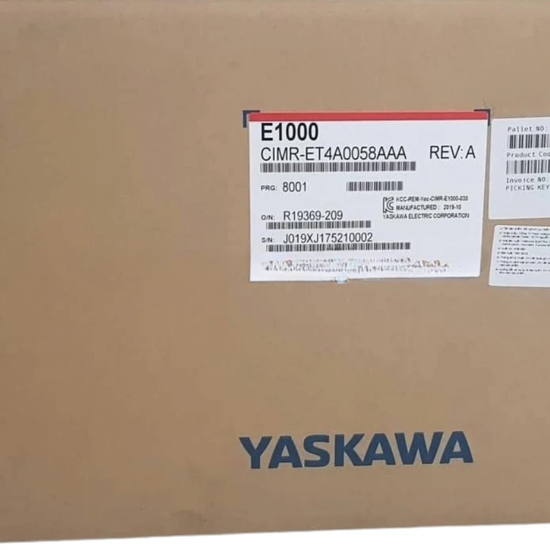 

Новый инвертор Yaskawa CIMR-ET4A0058AAA, гарантия 1 год на складе.