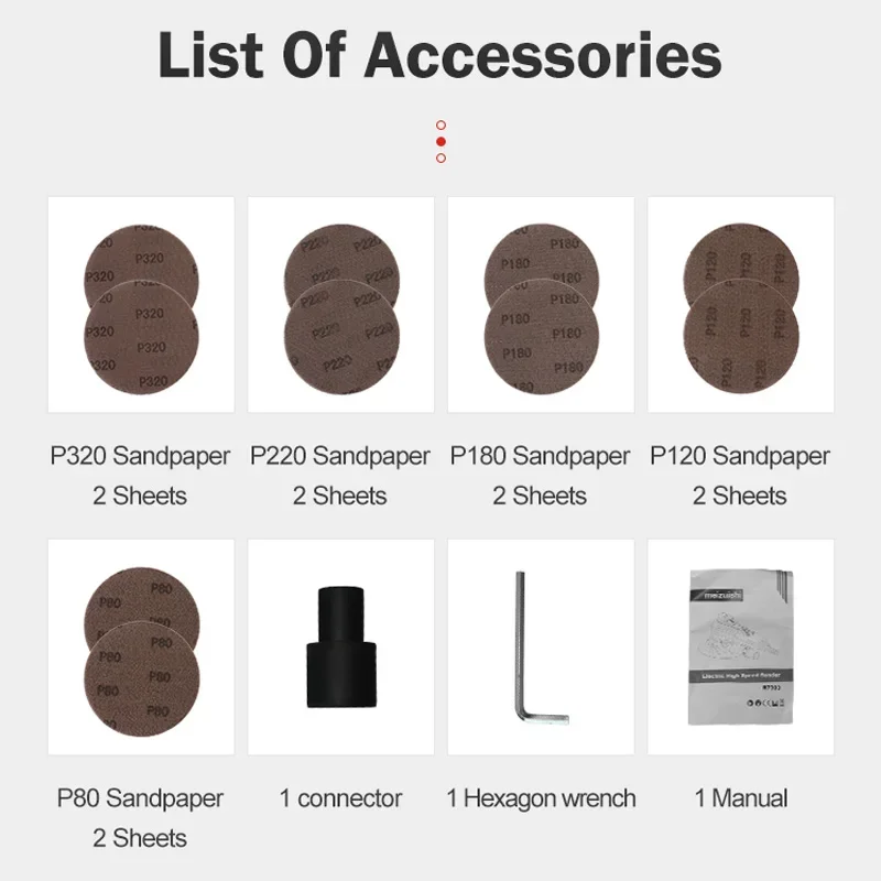 2025 Hot Vlakschuurmachine Borstelloze Machine 150 Mm Power Sander Elektrisch Gereedschap Polijstmachine Schuurmachine Slijpmachine 350W Elektrische Obm 1.4