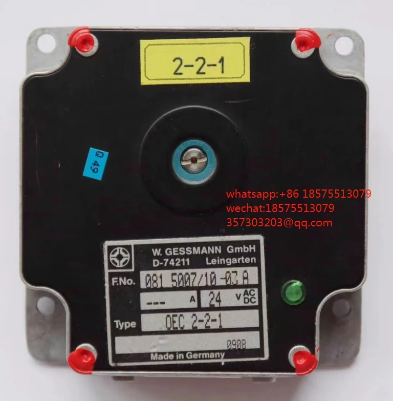 Everything You Need to Know About the FOR W. Gessmann OEC 2-2-1 D-74211 2-1 Encoder for Electric Vehicle Systems