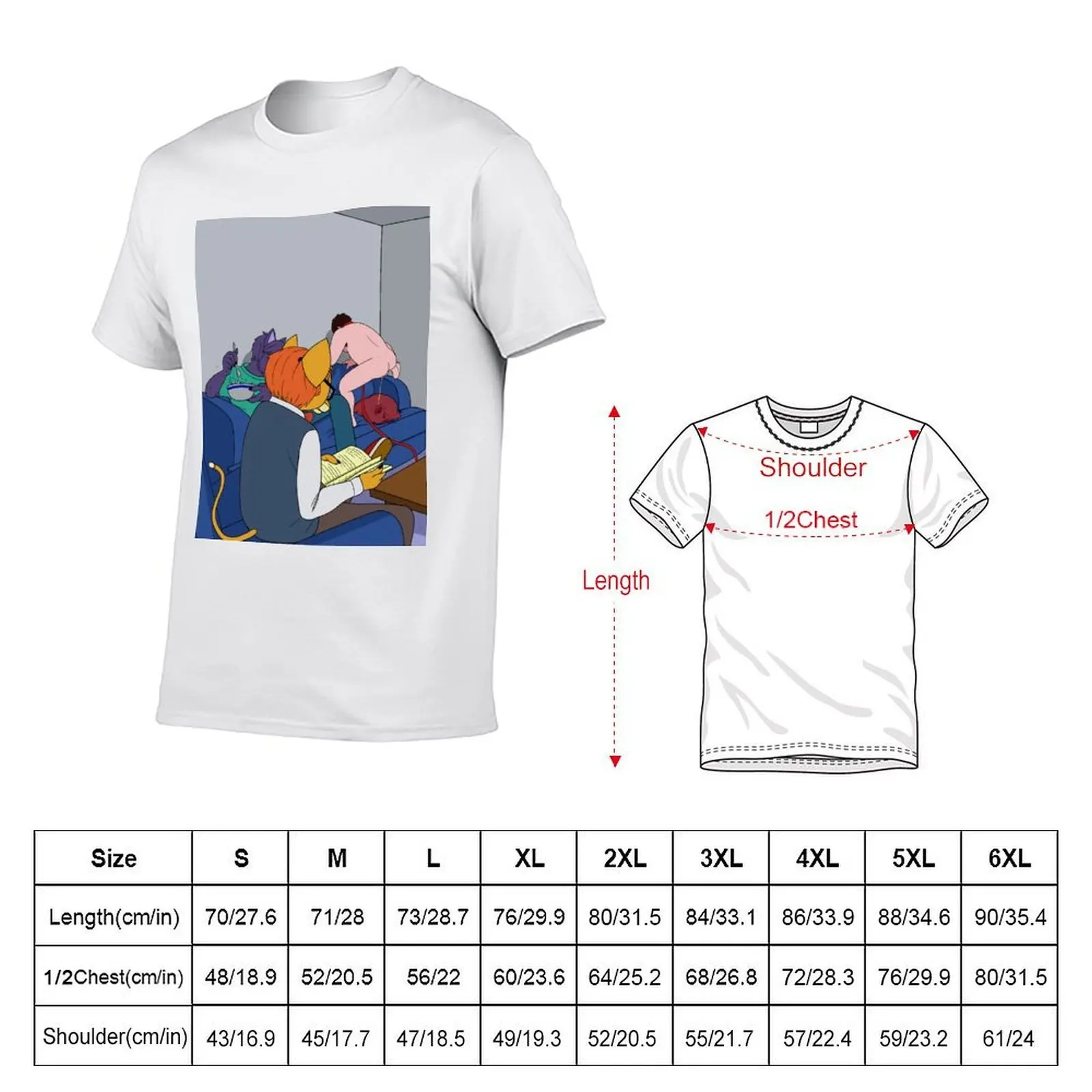 Same World, Different Style _Cartoon Edition T-Shirt summer shirt Personalized t-shirt Men's t shirts