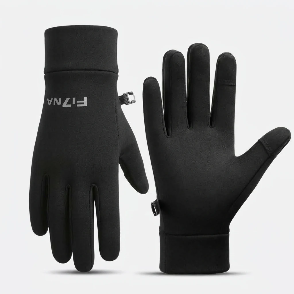 Winter Thermal Touchscreen Gloves for Men Women, Lightweight Fleece Inner Gloves, Elastic Running Driving Liner Gloves