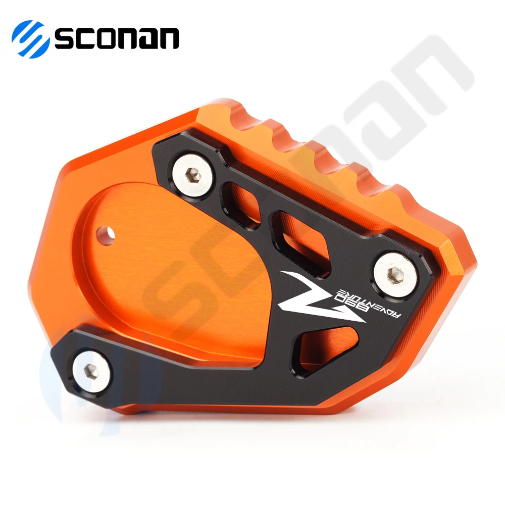 For KTM 790 890 Adventure Adv 790Adv 890Adv R 790ADVENTURE 890ADVENTURE Motorcycle Kickstand Side Stand Enlarge Extension Pad
