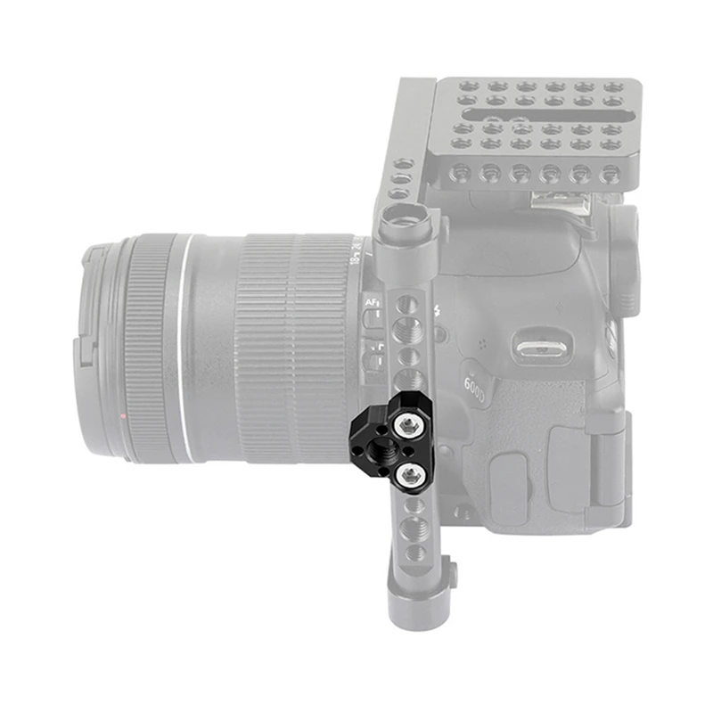 Adaptador de agujero de posicionamiento de tornillo 3/8 antideflexión para soporte de cámara DSLR, accesorios de fotografía