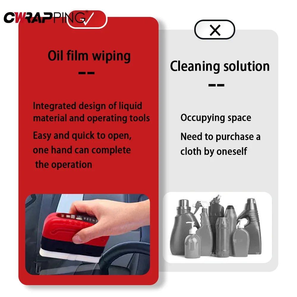 

Щетка для чистки лобового стекла автомобиля, средство для удаления масляной пленки, передняя приборная панель, боковое окно, зеркало заднего вида, средство для чистки, водоотталкивающее средство