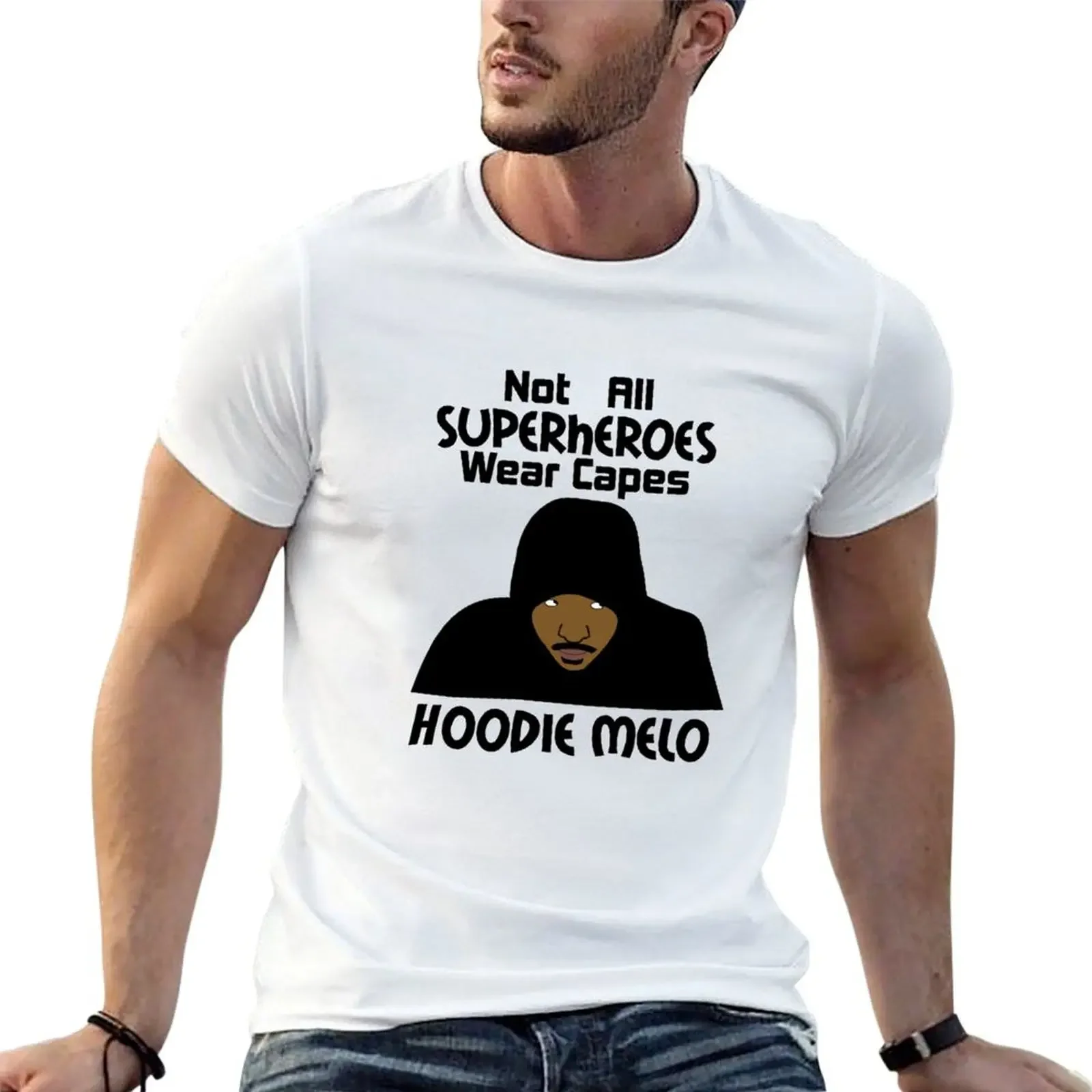 Hoodie Melo - Not all Heroes wear capes T-Shirt plus size tops custom t shirt men clothings