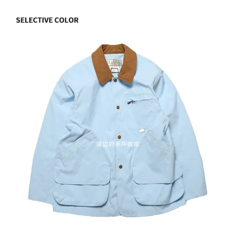 Japanese Limited Edition Pocket Hunting Style Retro Jacket for Men and Women Couples