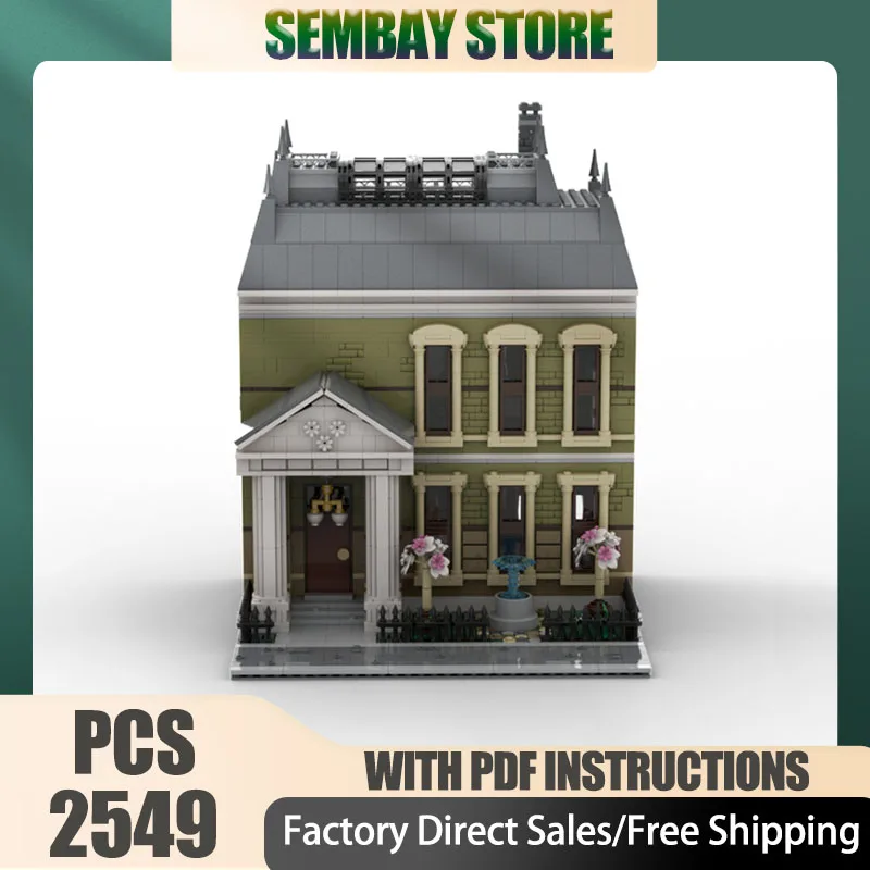 

Modular City Building Moc Building Bricks Modular The Curator's Apartment Technology Blocks Christmas DIY Toy Construction Gifts