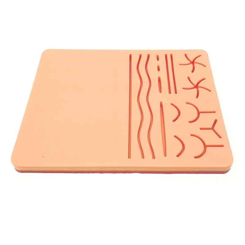 

Silicone Surgical Practice Wound Skin Module Surgeon Medical Suture Trauma Training Tool Teaching Model Accessories