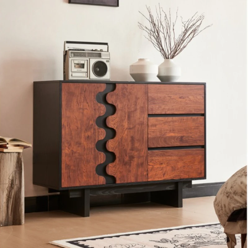 

Chinese Antique Living Room Cabinet Dining Storage Locker Bedroom Living Room Cabinet Balcony Home Furniture Cassettiera XYGZ