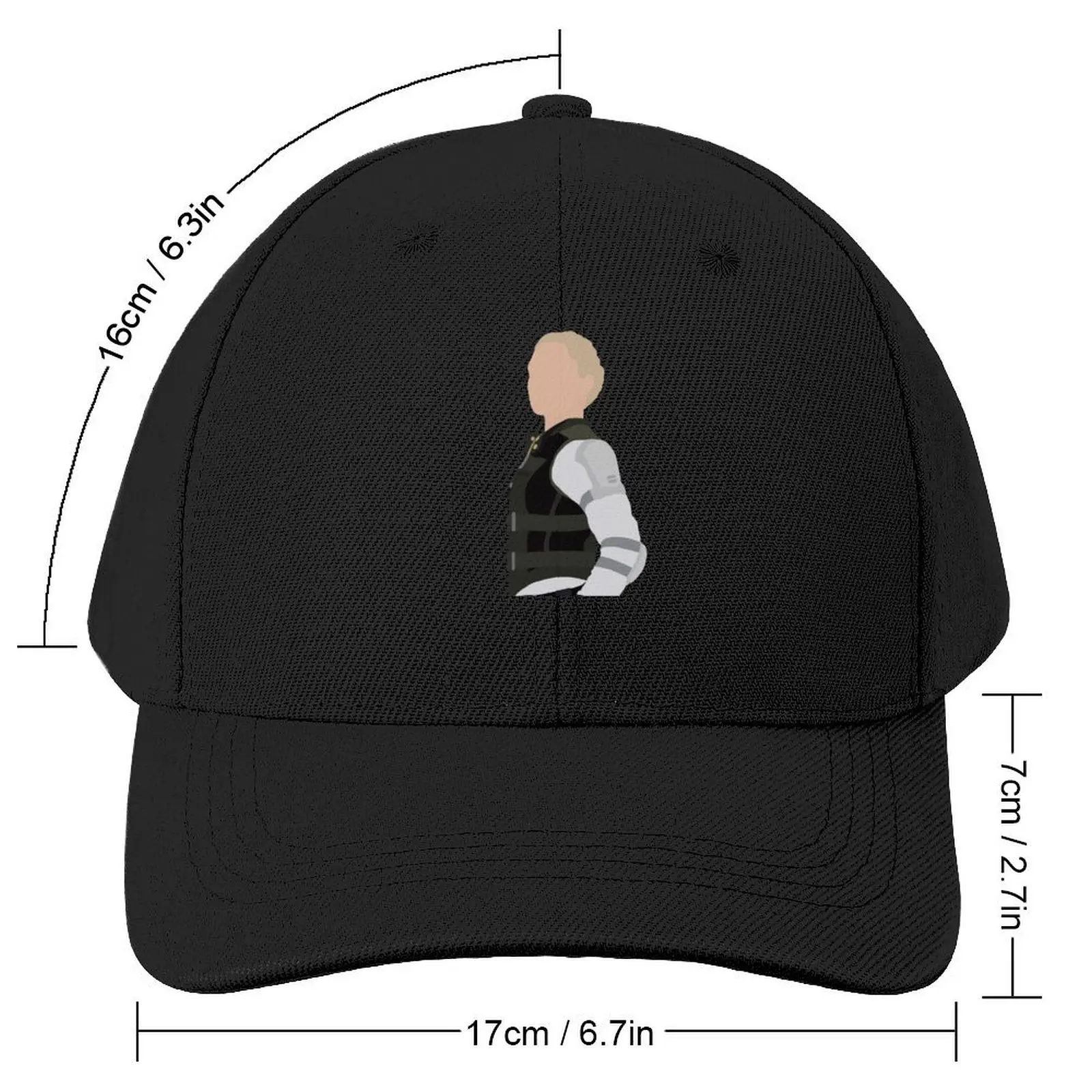 Yelena Belova Black Widow Baseball Cap Luxury Brand custom Hat Anime hard hat Girl'S Hats Men's