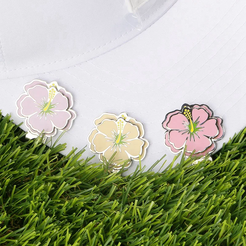 Golf Ball Marker Hat Clip With Magnet Ball Mark One Putt Golf Putting Alignment Cap Clips