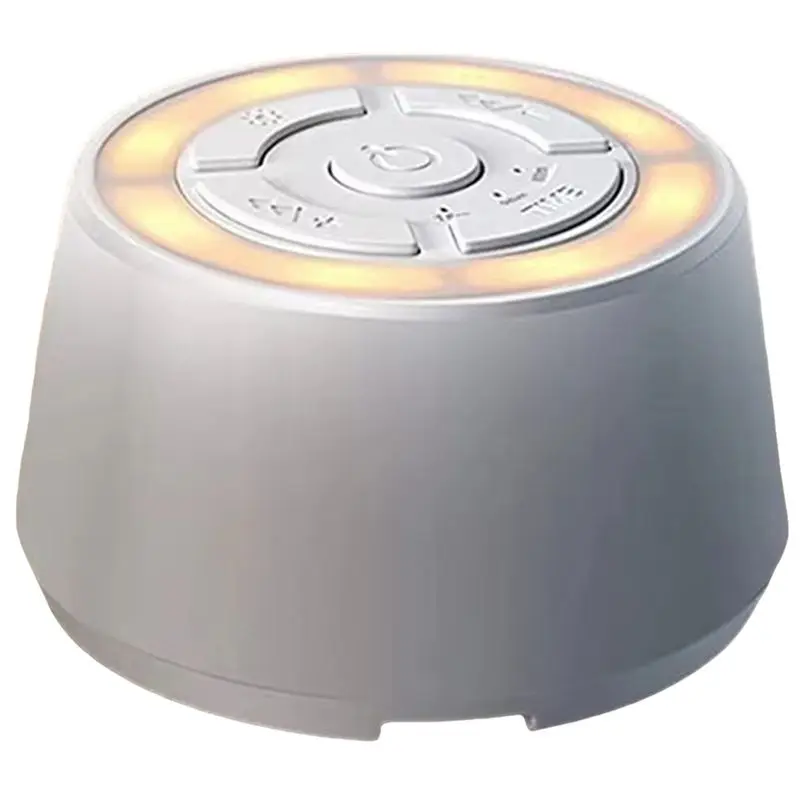 Baby White Noise Machine USB Rechargeable Timed Shutdown Sleep Machine Baby Sleep Sound Player Timer Noise Player
