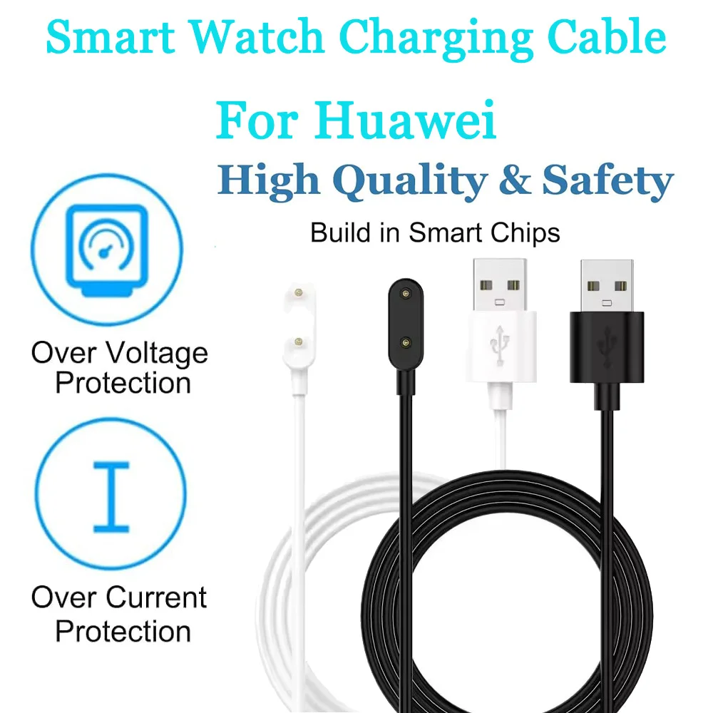 Smart Watch Charging Cable for Huawei Band 8/7/6, for Huawei Watch Fit/Fit 2/Fit Mini, for Huawei 4X, for Honor Watch ES/Band 6