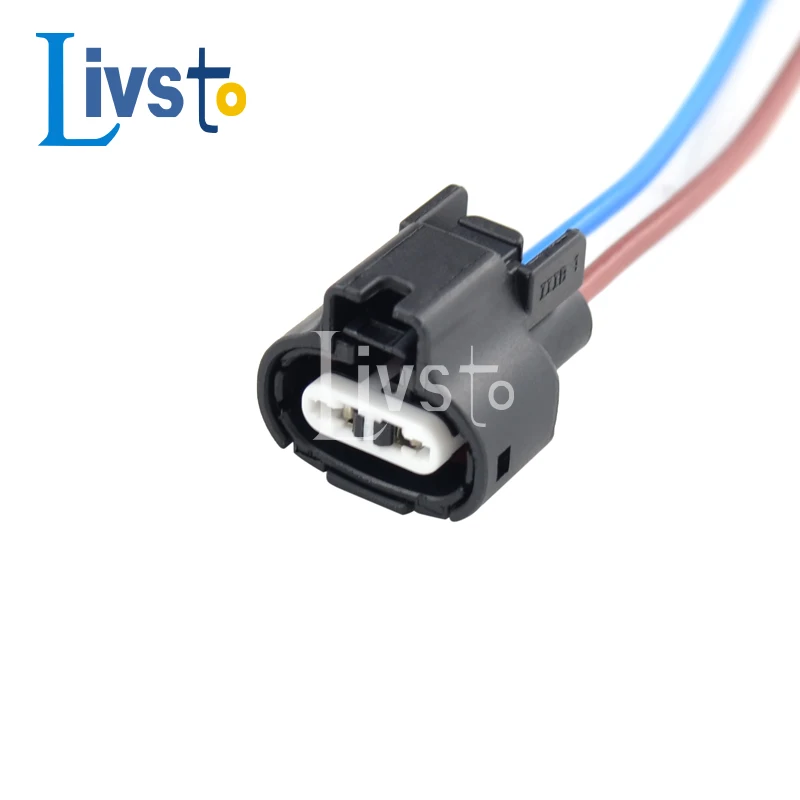 1 Set 2 Pin Waterproof Auto Wire Harness Connector Socket for Japanese IAT MAT Ap 2.2MM Female Plug 90980-11163 7283-1224-10
