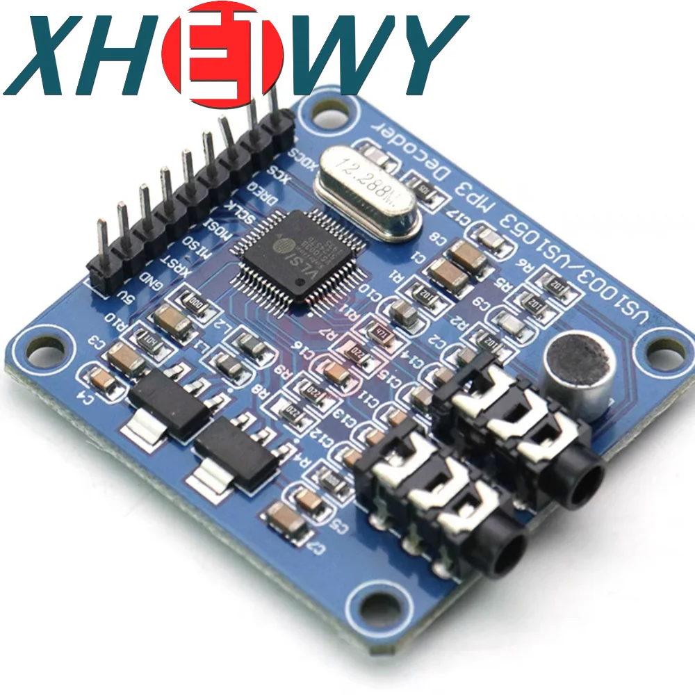 VS1003B VS1053 MP3 Decoding Module,Microphone Head,STM32 Microcontroller Development Board Accessories